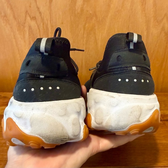 AUTHENTIC MENS Nike React Presto Black Gum AV2605-007 RUNNING SHOES SZ 10.5 - Picture 5 of 7